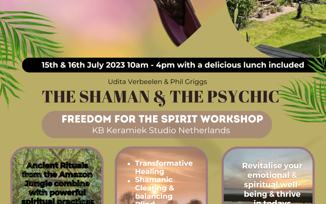 Nieuwe workshop: Freedom for the spirit 15 & 16 Juli
