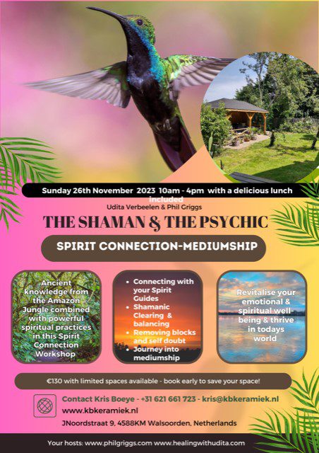 26/11/23 The shaman and the Psychic workshop
